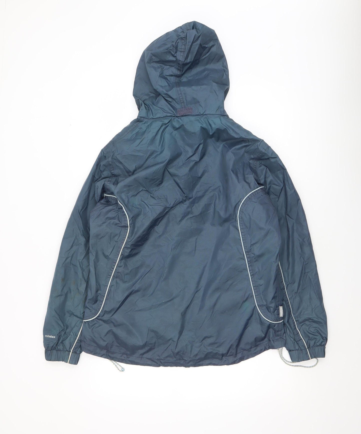 Womens UK Size 12 TOG 24 Blue Rain Coat