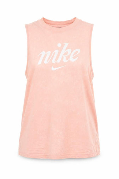 Nike Women's Pink Sleeveless Tank Top Size L Cotton Sportswear