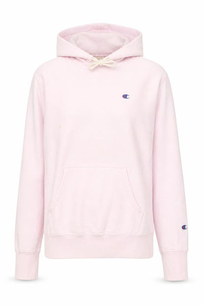 Womens UK Size S Champion Pink Pullover Hoodie