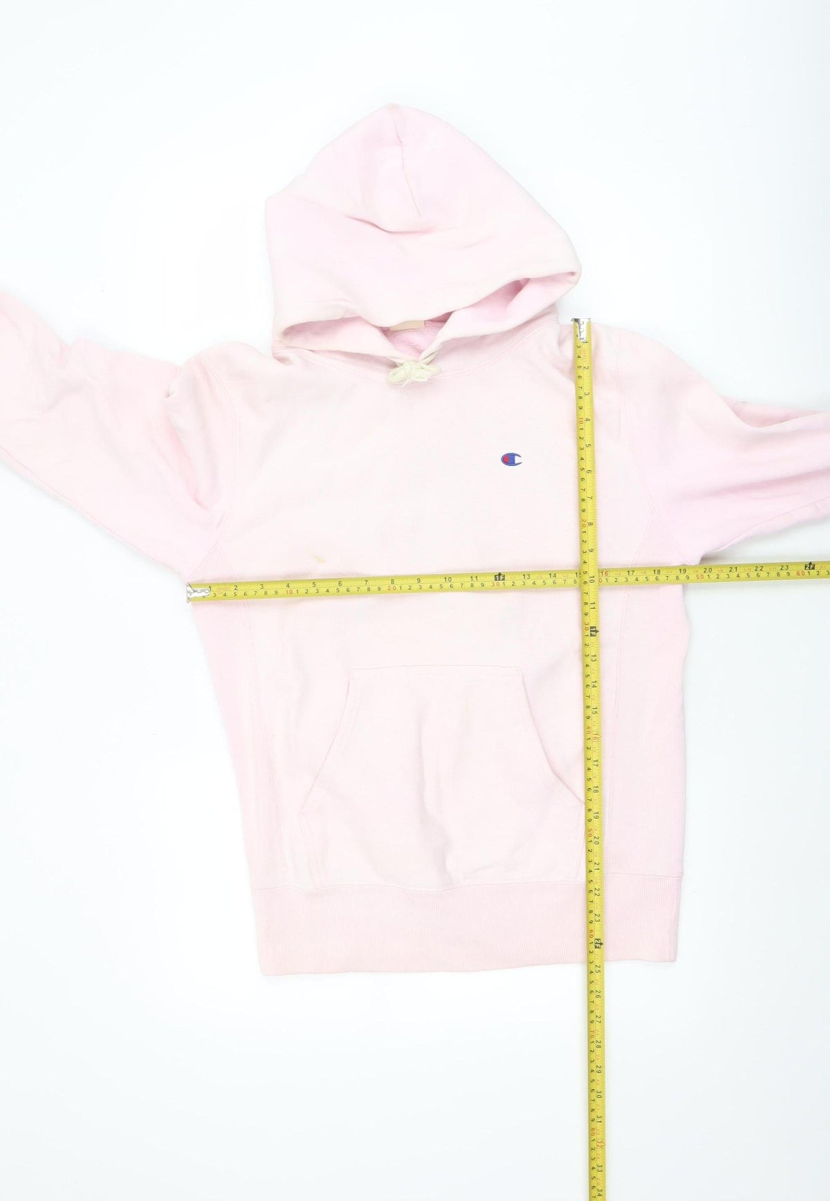 Womens UK Size S Champion Pink Pullover Hoodie