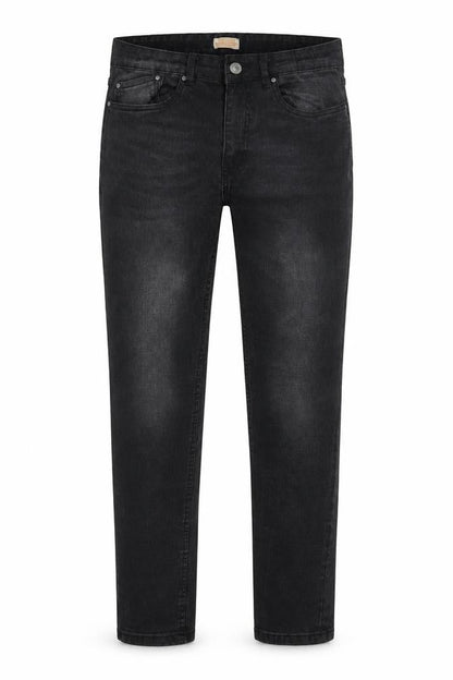 Mens UK Size 34R Heritage Outfitters Slim Fit Skinny Black Jeans
