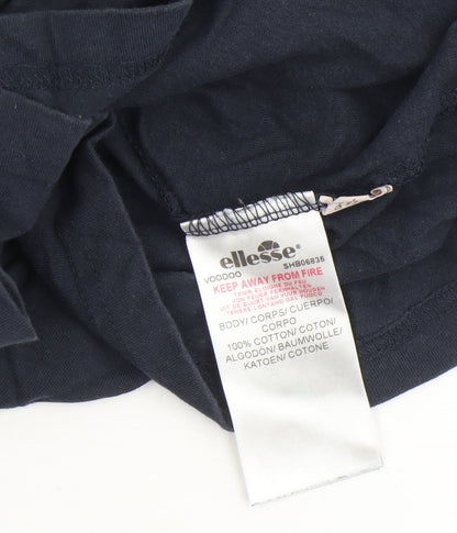 Mens UK Size XS ellesse Blue  T-Shirt
