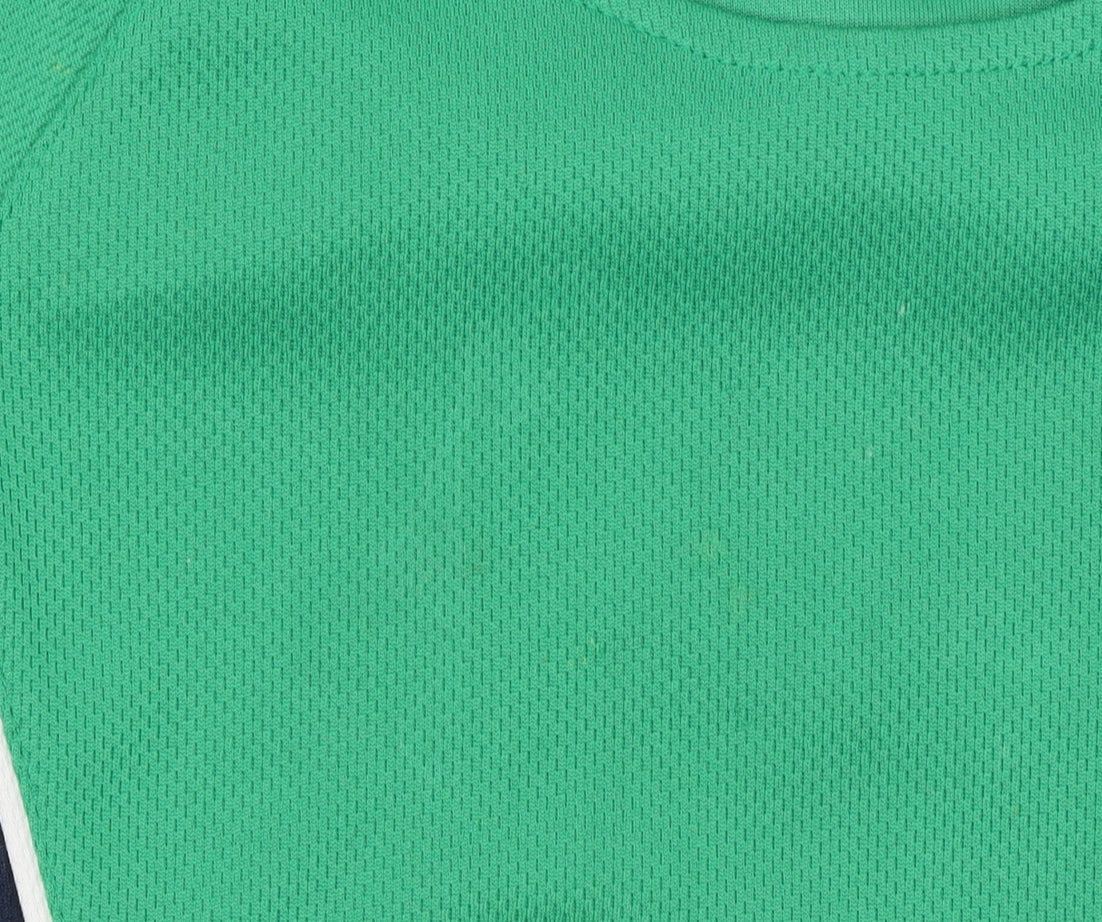 Boys UK Size 5 Years St. Bernard Green Basic T-Shirt