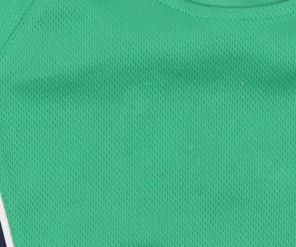 Boys UK Size 5 Years St. Bernard Green Basic T-Shirt