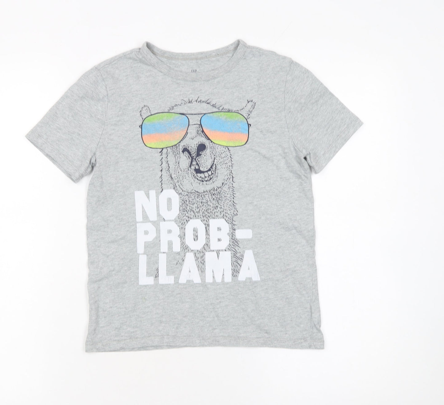 Boys UK Size M Gap Grey Basic T-Shirt