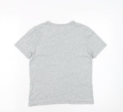 Boys UK Size M Gap Grey Basic T-Shirt