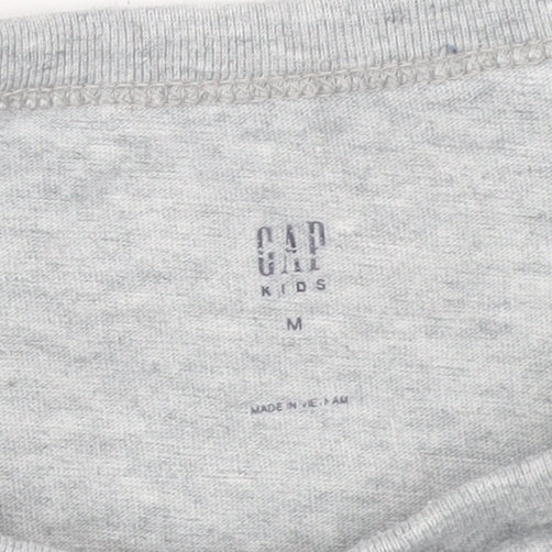 Boys UK Size M Gap Grey Basic T-Shirt