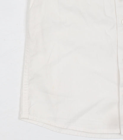 Girls UK Size 8 Years Monsoon Ivory Basic Button-Up