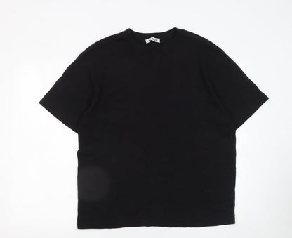 Mens UK Size L Paul Galvin Black  T-Shirt