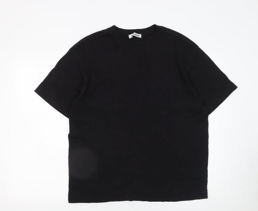 Mens UK Size L Paul Galvin Black  T-Shirt