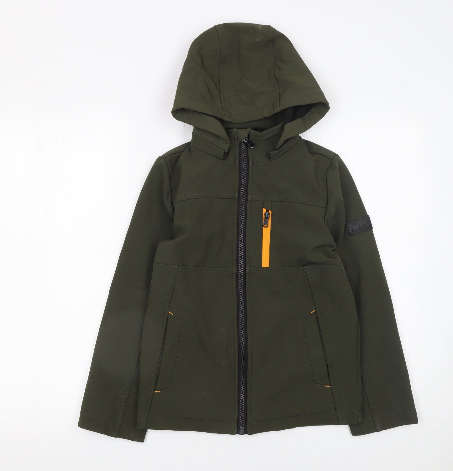 Boys UK Size 8 Years Michael Kors Green Soft Shell