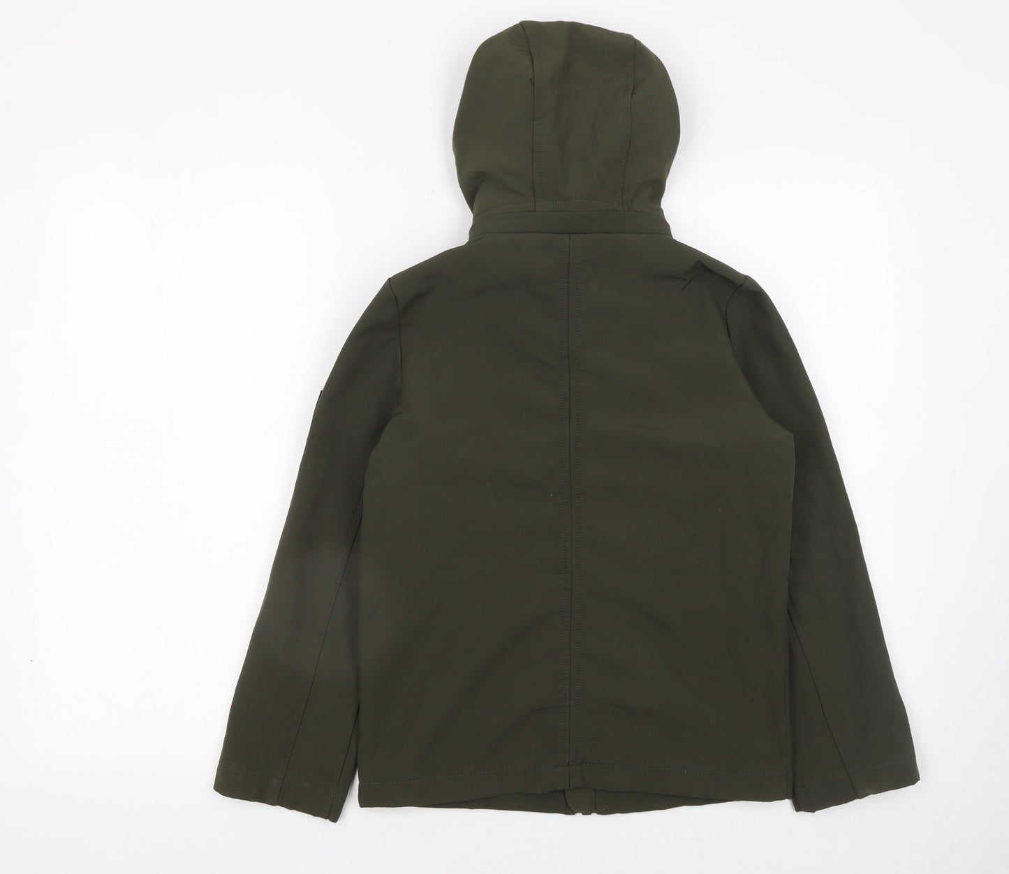 Boys UK Size 8 Years Michael Kors Green Soft Shell