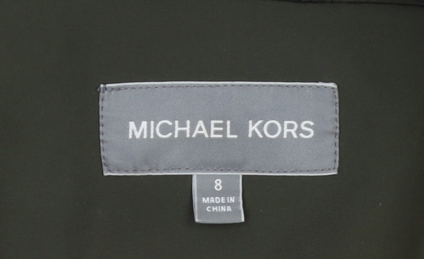 Boys UK Size 8 Years Michael Kors Green Soft Shell