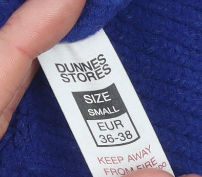 Womens UK Size S Dunnes Stores Blue Pullover Jumper