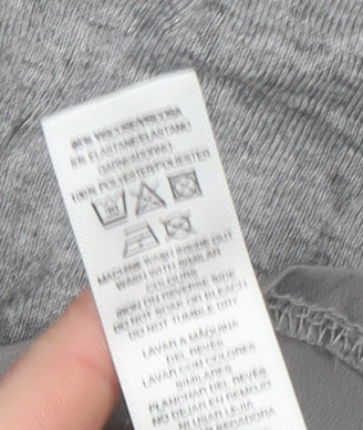 Womens UK Size 12 Savida Grey Basic T-Shirt