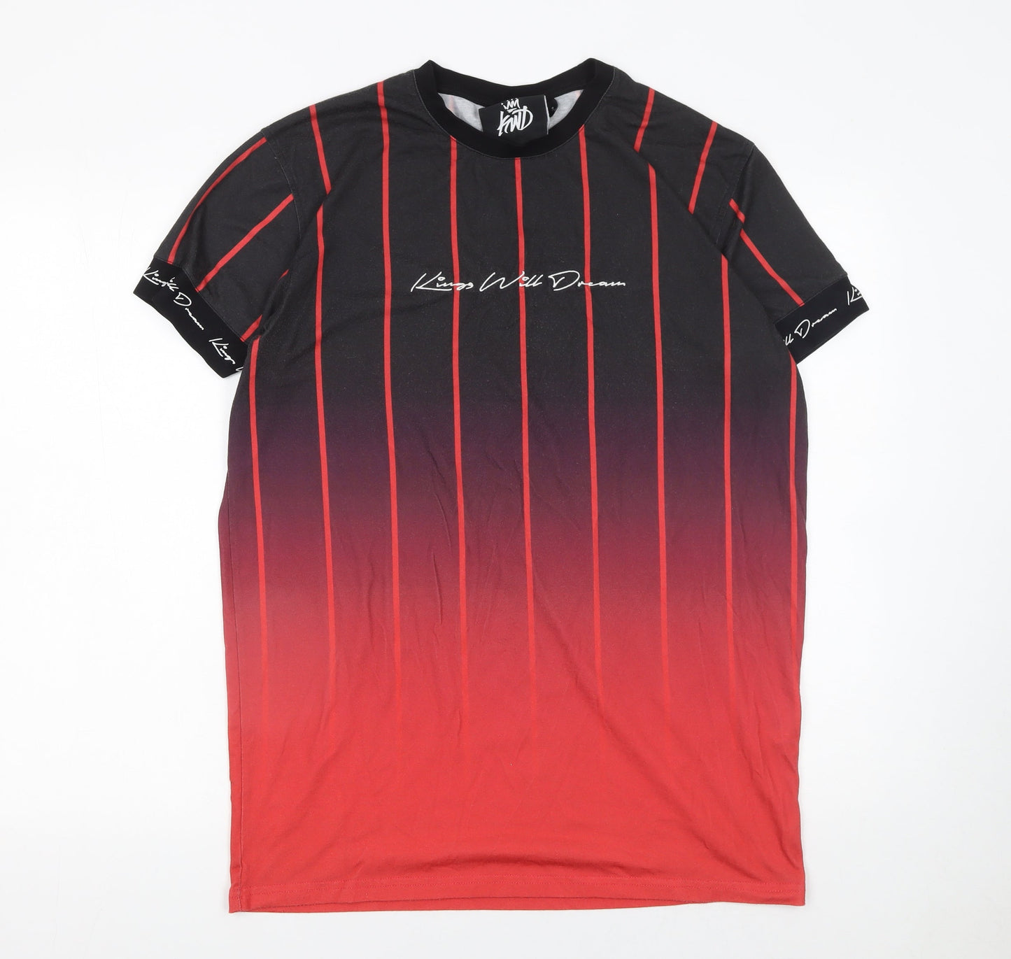Mens UK Size S Kings Will Dream Red  T-Shirt