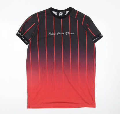 Mens UK Size S Kings Will Dream Red  T-Shirt