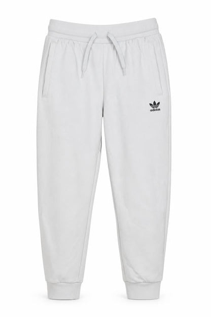 Adidas Boys Grey Jogger Trousers 11-12 Years Cotton Blend Casual Sportswear