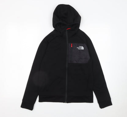 Boys UK Size L The North Face Black Full Zip Hoodie