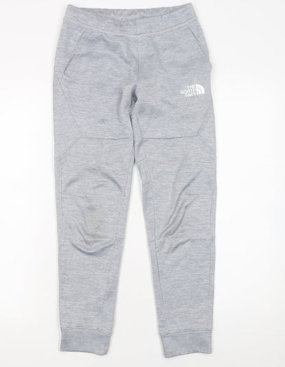 Boys UK Size M The North Face Regular Fit Jogger Grey Trousers