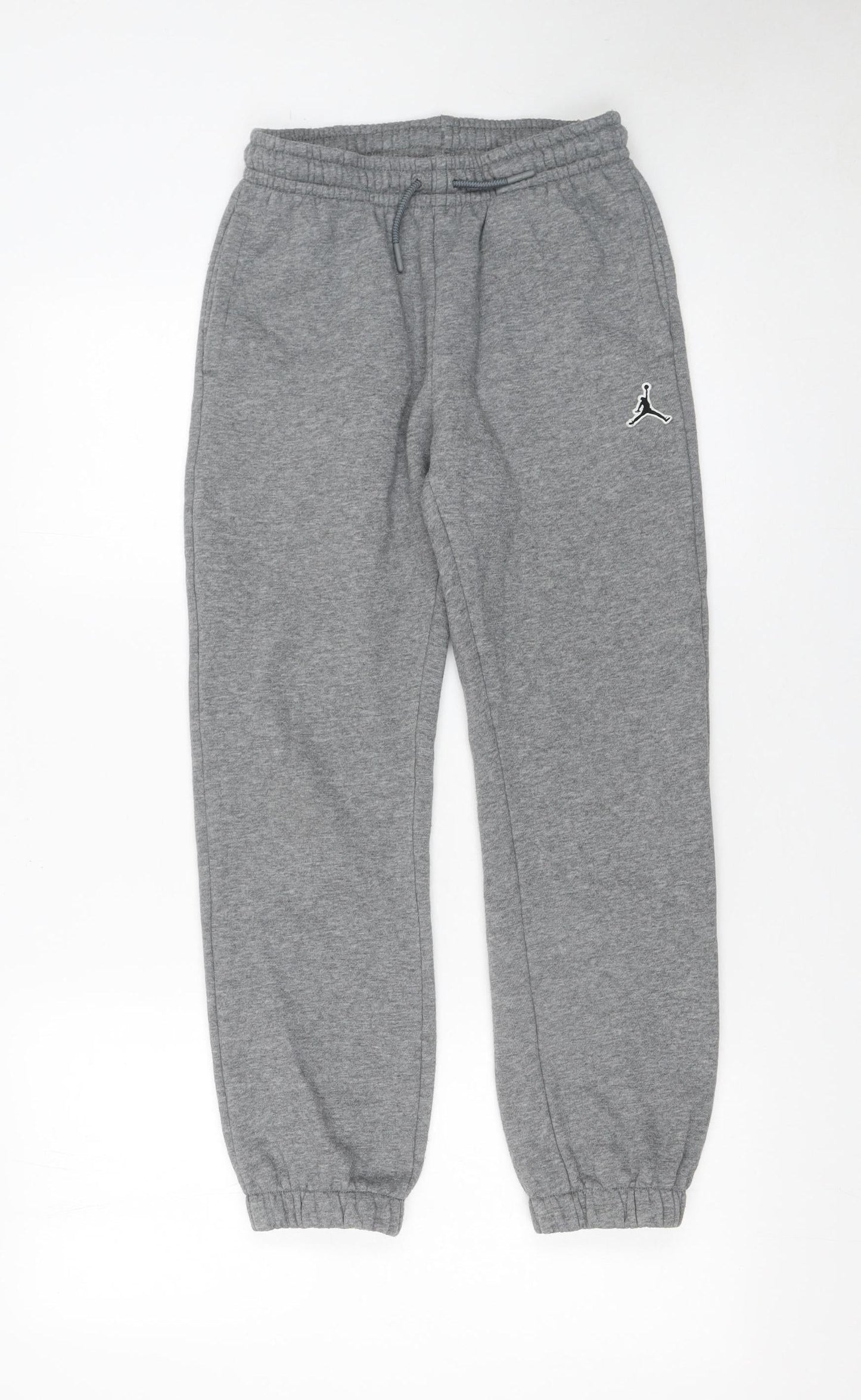 Boys UK Size 10-12 Years Jordan Regular Fit Jogger Grey Trousers