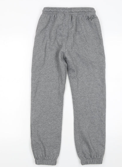 Boys UK Size 10-12 Years Jordan Regular Fit Jogger Grey Trousers