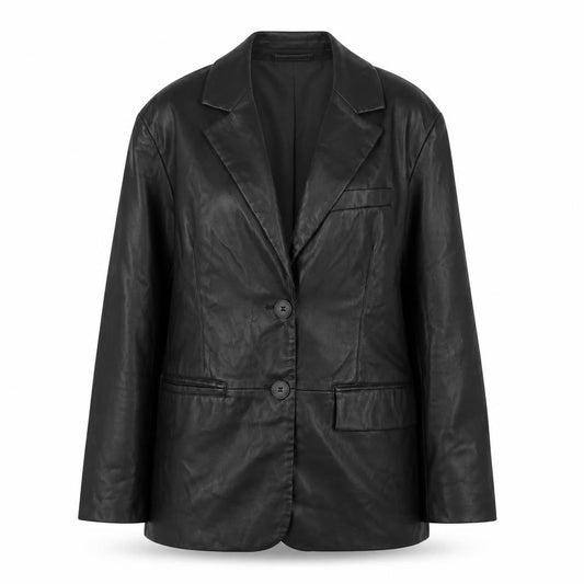 Womens UK Size XS Bershka Regular Black Suit Jacket