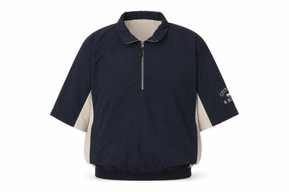 Mens UK Size M Cutter & Buck Blue 1/2 Zip Sweatshirt