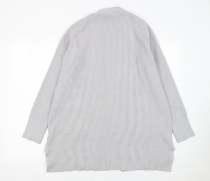 Womens UK Size S Seraphine Grey Cardigan Jumper