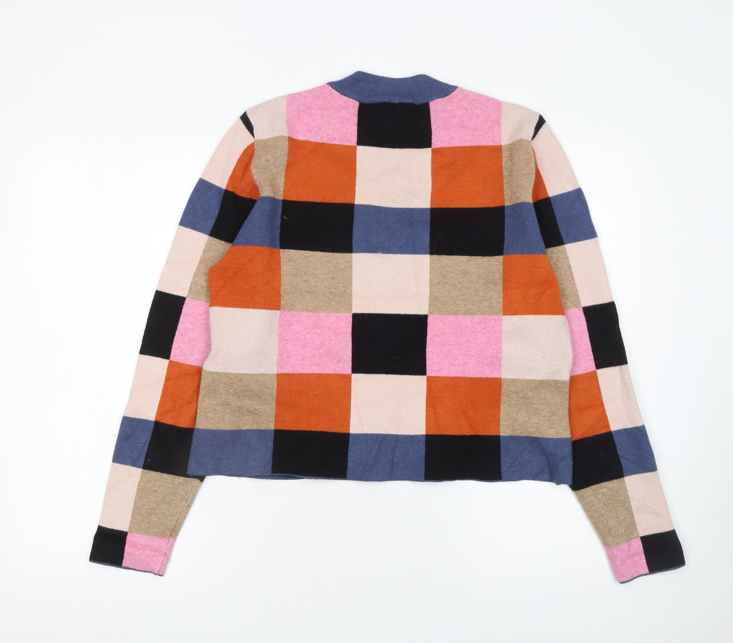 Womens UK Size L OBJECT Multicoloured Pullover Jumper