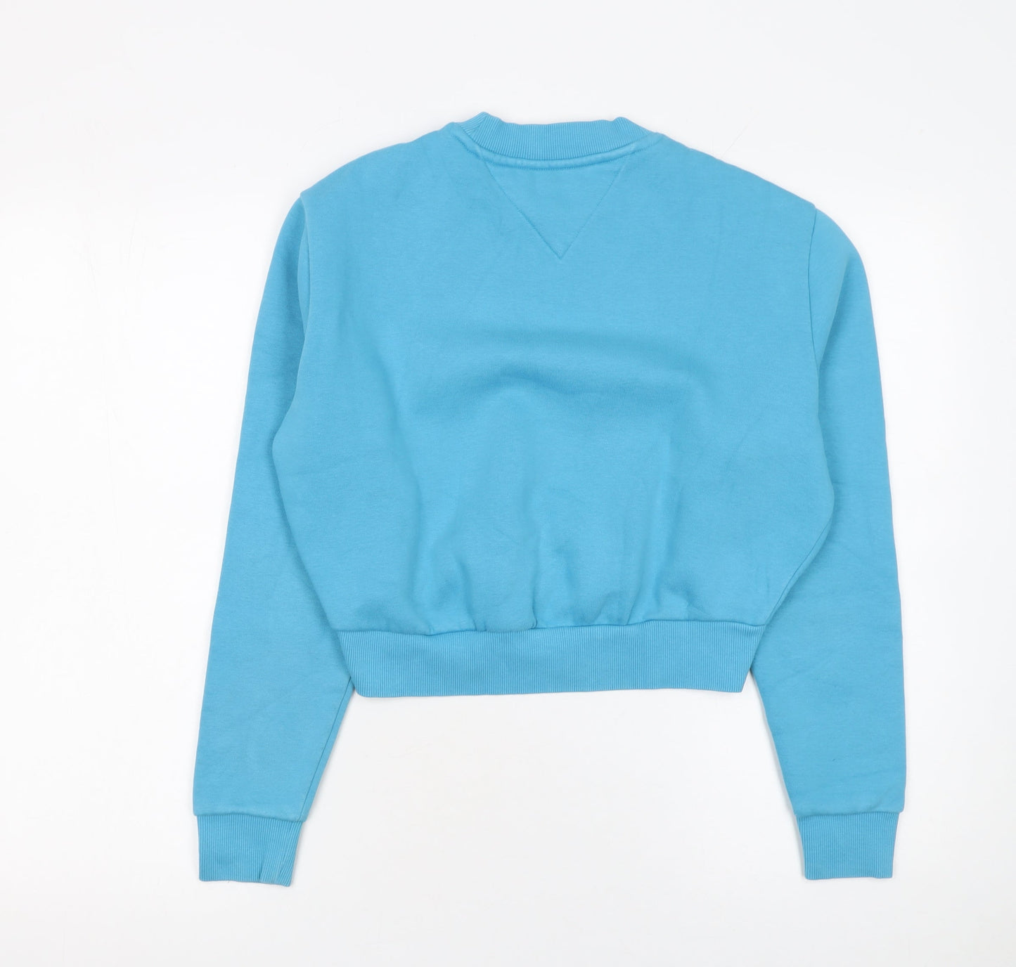 Womens UK Size XS Tommy Jeans Blue Pullover Sweatshirt