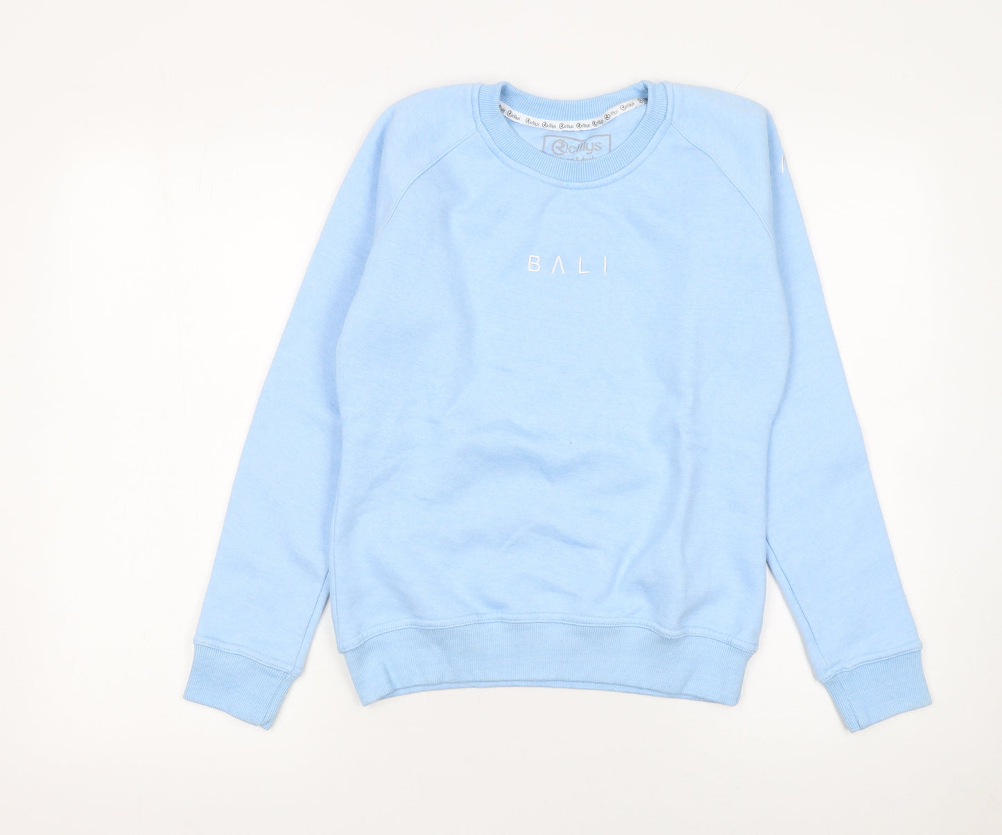 Womens UK Size XS Reillys Blue Pullover Sweatshirt
