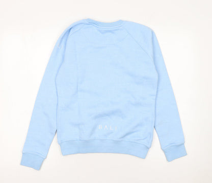 Womens UK Size XS Reillys Blue Pullover Sweatshirt