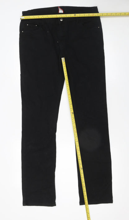 ONADO Womens Black Skinny Stretch Jeans Size 16