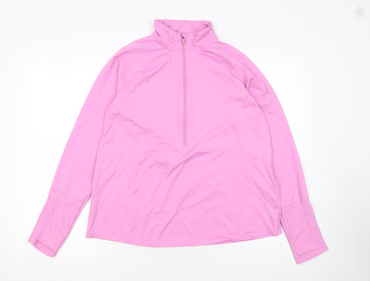 Womens UK Size 12 Dunnes Stores Pink Pullover Sweatshirt