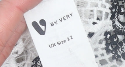Womens UK Size 12 Very White Camisole Blouse