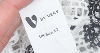 Womens UK Size 12 Very White Camisole Blouse