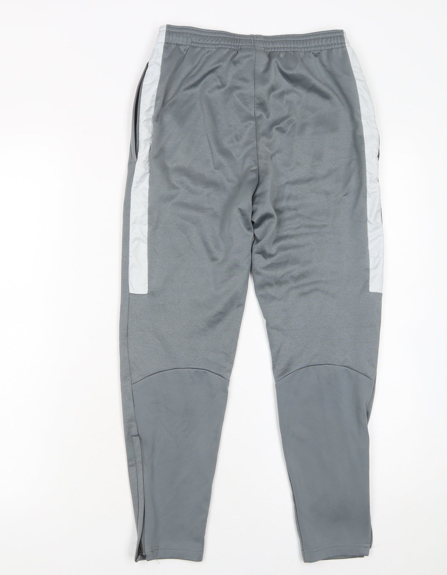 Boys UK Size M Nike Slim Fit Jogger Grey Trousers