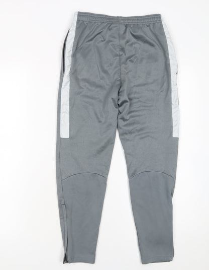Boys UK Size M Nike Slim Fit Jogger Grey Trousers