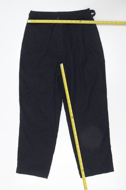 Womens UK Size S Frnch Paris Regular Fit Chino Blue Trousers