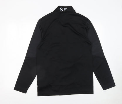 Mens UK Size S Fanatics Black Pullover Sweatshirt