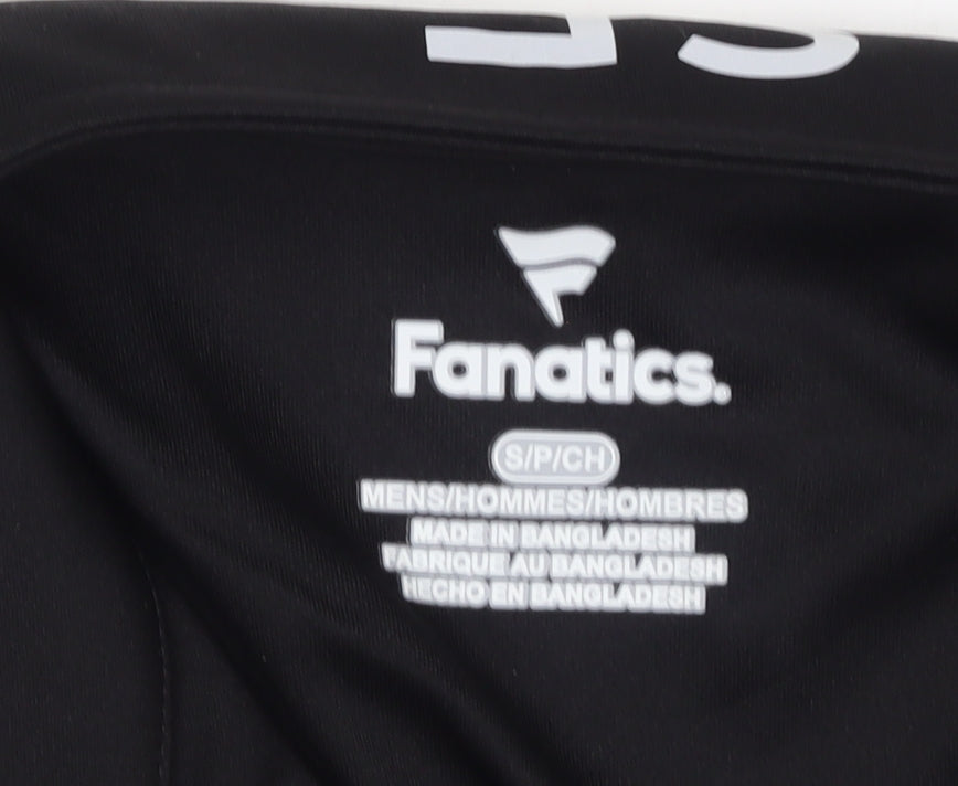 Mens UK Size S Fanatics Black Pullover Sweatshirt
