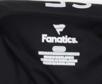 Mens UK Size S Fanatics Black Pullover Sweatshirt