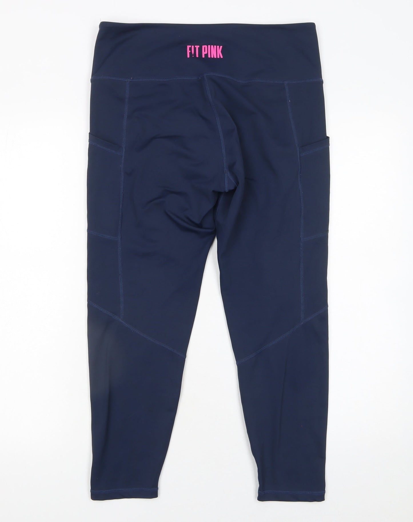 Womens UK Size 12 Fit Pink Slim Fit Leggings Blue Leggings