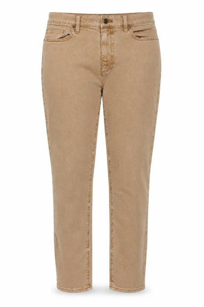 Womens UK Size 14 Lands' End Slim Fit Skinny Beige Jeans