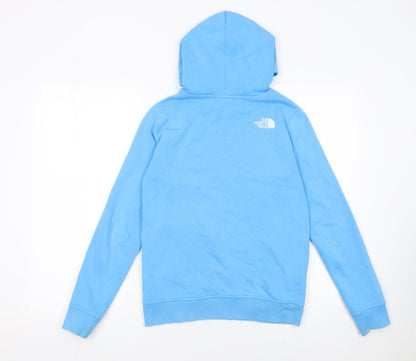 Boys UK Size XL The North Face Blue Pullover Hoodie