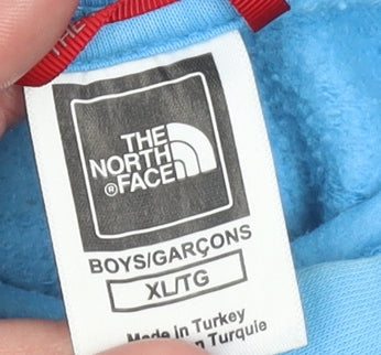 Boys UK Size XL The North Face Blue Pullover Hoodie