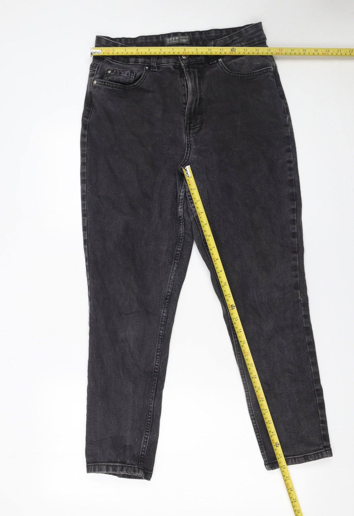 Womens UK Size 8 Primark Slim Fit Skinny Black Jeans