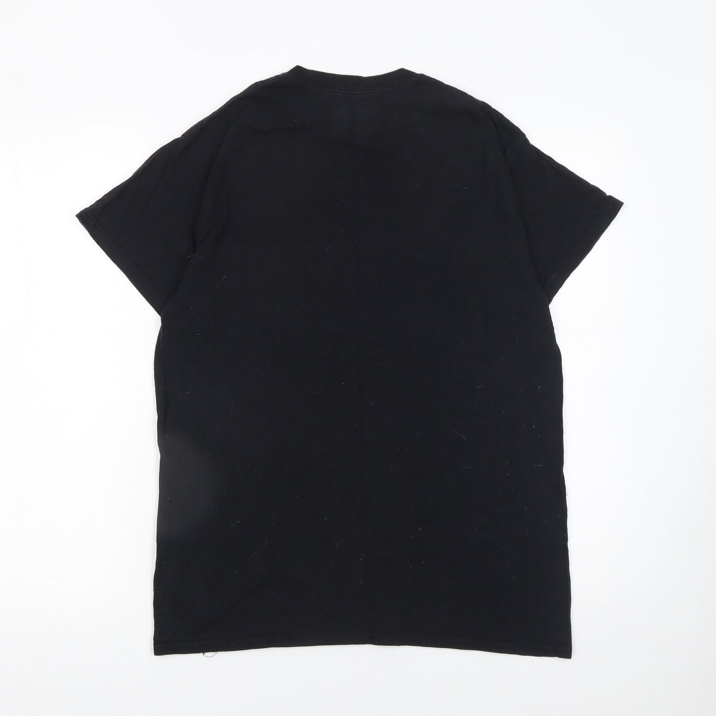 Womens UK Size S PRETTYLITTLETHING Black Basic T-Shirt