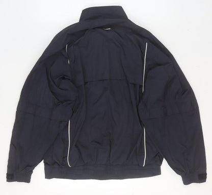 Mens UK Size M Mizuno Blue Running & JoggingGym & TrainingCross Training Jacket